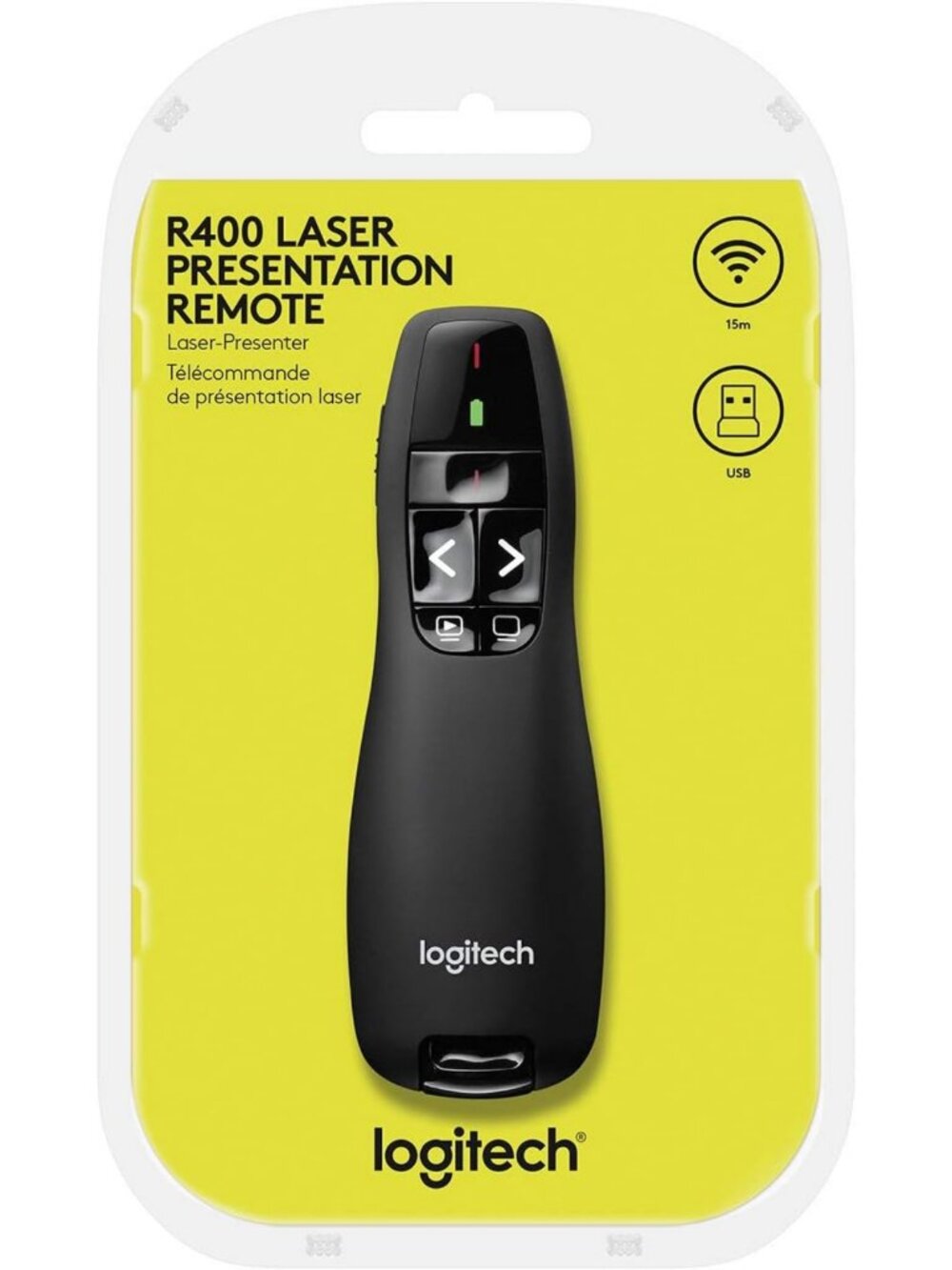 Wireless Presentation Clicker with Laser | USB-A PowerPoint Remote Control - Picture 10 of 10